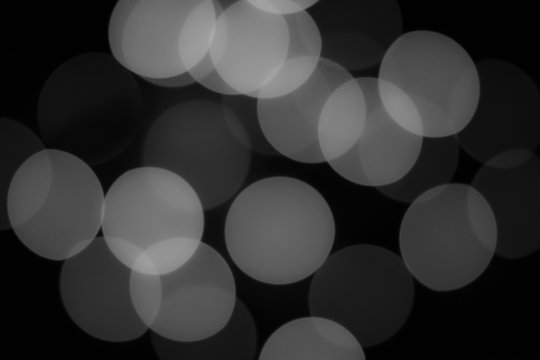 Large grayscale bokey