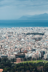 Athens Industrial City Background	