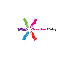 Hand Care Logo Template vector icon