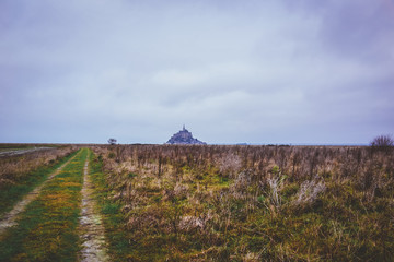 Mt. Saint Michel, France. Normandy. Europe  