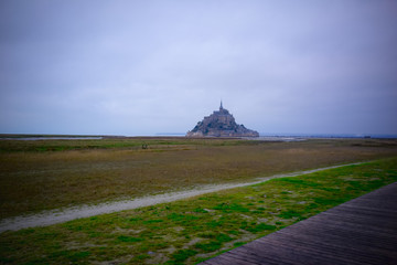 Mt. Saint Michel, France. Normandy. Europe  