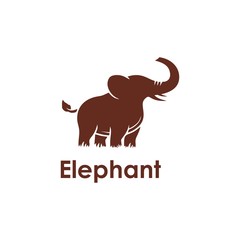 elephant logo template
