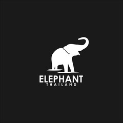 elephant logo template