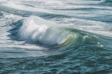 waves on the beach