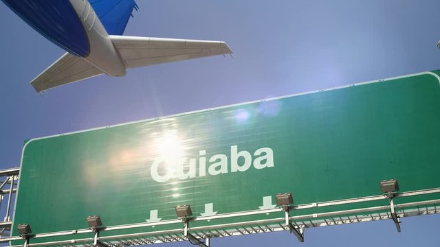 Airplane Take off Cuiaba