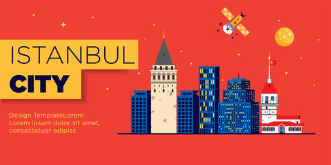 Istanbul Web Banner Graphic Template