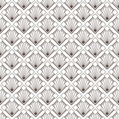 Art Deco Seamless Pattern Texture Decorative Background