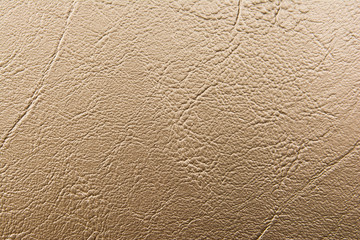 Bronze leather texture background. Wrinkles bronze leather texture surface