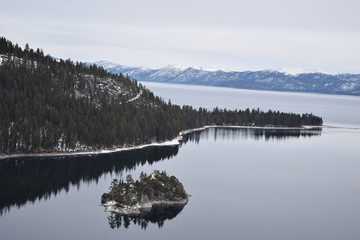 lake in mountains