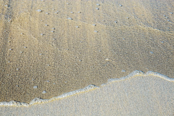 Beach with texture background.