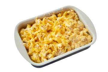 Isolated casserole
