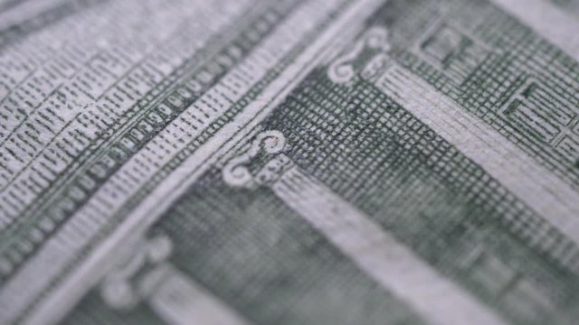 Close up of U.S. Dollar