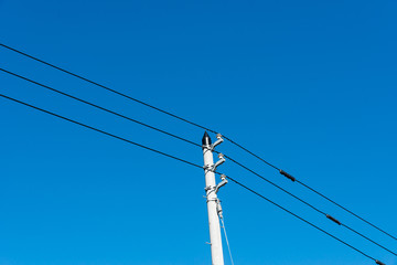 電線　インフラ素材