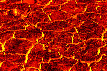 Red lava texture background