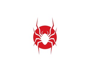spider logo vector