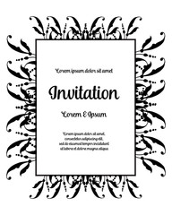 Can be used as greeting card or wedding invitation vector art