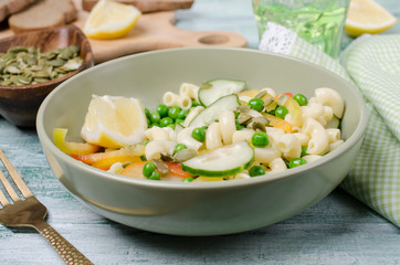 Salad with pasta