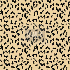 Leopard seamless pattern. Animal print. Vector background.animal skin, tiger stripes, abstract pattern, line background, fabric. Amazing hand drawn vector illustration. Poster banner.