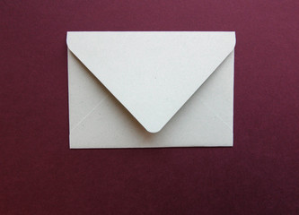 Envelope color paper background