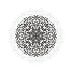 Mandala. Round Ornament Pattern. Vintage decorative elements. Hand drawn background