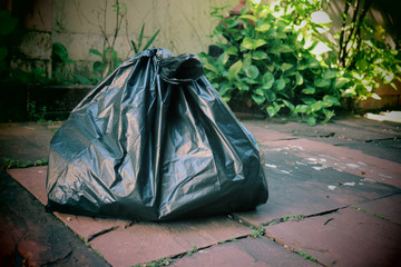 garbage plastic bag for waste,