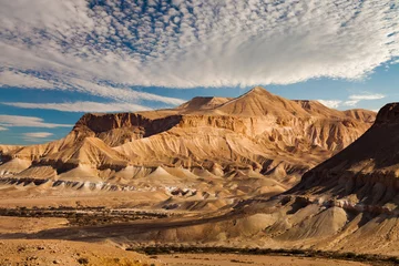 Wallpaper murals Middle East The famous Negev desert in Israel at sunset