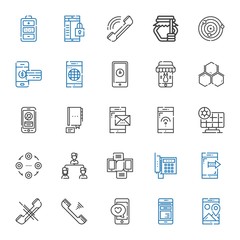 cell icons set