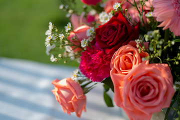 Bouquet flower in wedding