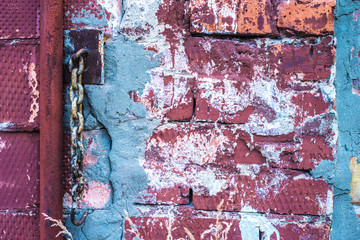 Old dirty grunge brick wall