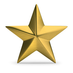 Obraz premium gold star