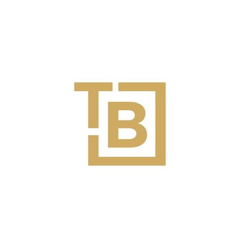 TB letter mark logo vector icon