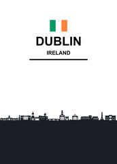 Obraz premium Dublin Skyline