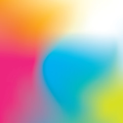 Colorful abstract gradient blurs. Colorful rainbow gradient. Fluid blurred gradient background