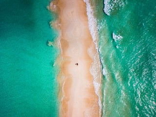 beac island in Madagascar
