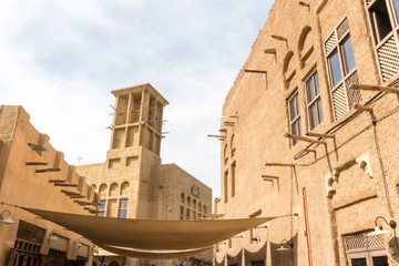 Dubai Creek and traditional heritage village