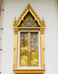 window of temple 