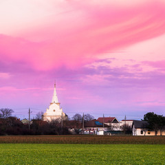 Dorfkirche im Burgenland