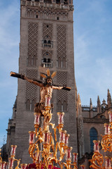 Hermandad de la Sed, semana santa de Sevilla, Jesús en la cruz