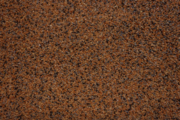 Texture acrylic mosaic plaster. Granular surface background with small colored stones