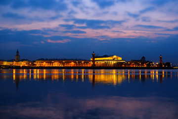 Saint-Peterburg night view