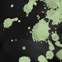 Modern contemporary green gold background. Luxury girlish texture. Delicious and clean backdrop with geometric and artistic elements.