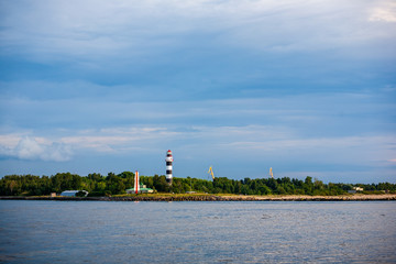 lighthouse by the sea