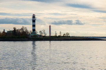 lighthouse by the sea