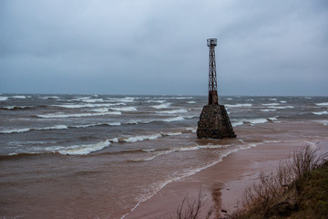 lighthouse by the sea