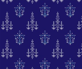 Tribal seamless pattern - Berber native signs ,ethnic background,folk elements.