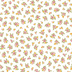 リバティ調 小花柄,