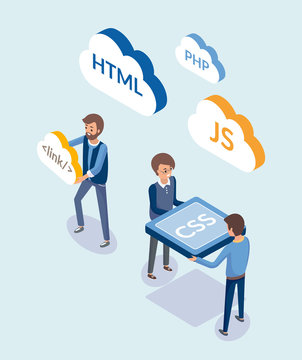 Web Development, People with Coding Languages