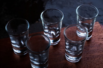 Shot glasses