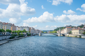 Obraz premium リヨンの街風景