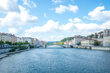 Fototapeta premium リヨンの街風景